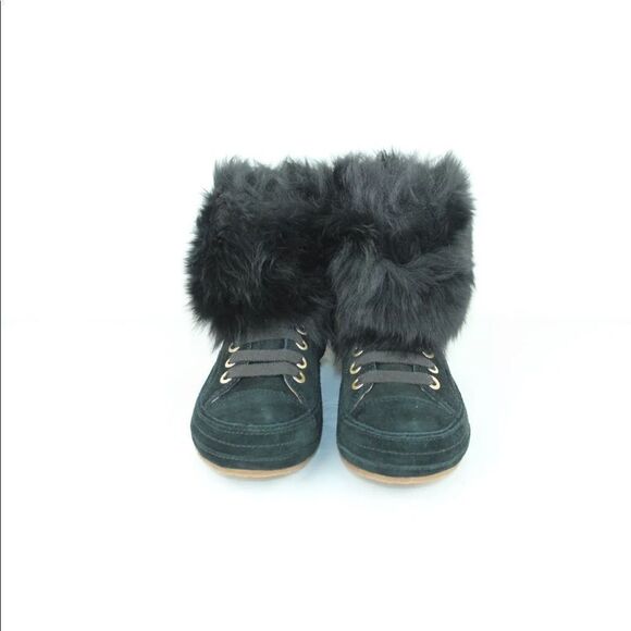 UGG ANTOINE MONGOLIAN FLUFFY FUR WOMENS SNEAKERS - Picture 2 of 8
